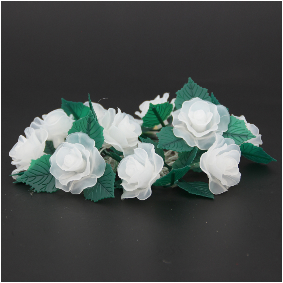 Rose and leaves String Light LED Lights LED Battery Light Christmas Holiday Decoration