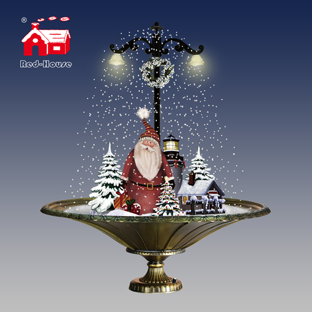 (GP075ST4-C) Best Artificial Christmas Tree and Figures Lights with Music for Room Decoration