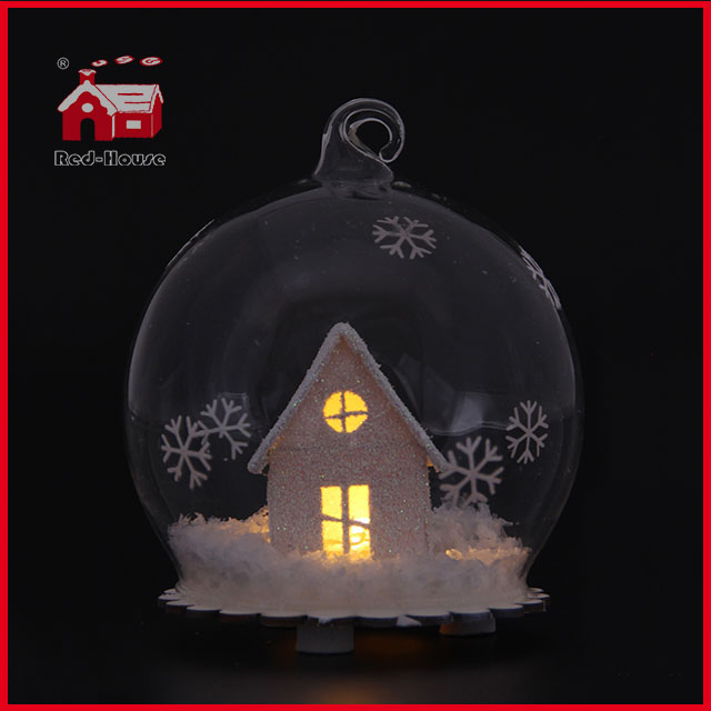 Multi Inside Designs LED Christmas Decoration Glass Balloon Decoration Glass Christmas Decoration Glass Giftware