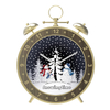 Snowing Led Alarm Clock-Shaped Ornament Christmas decoration 2018