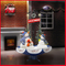 (40110U170-3S-BS) Snowing Christmas Decorations with Umbrella Base