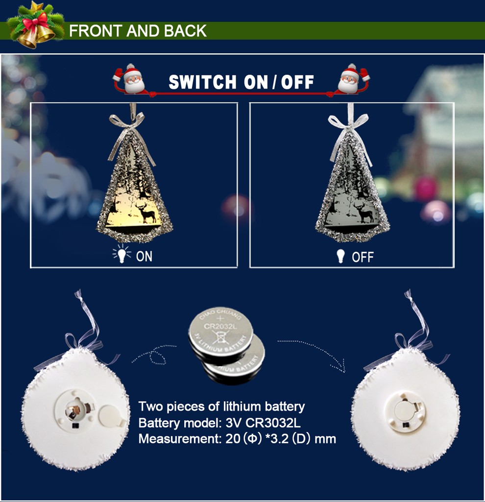 2015 NEW Decoration Christmas LED Tree Shaped Lamp