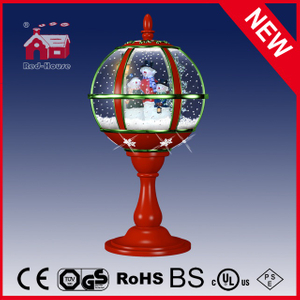(LT30059-3S2-RG11) Tabletop Snowglobe Lamp