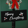 Black Snowing Decoration Christmas Lights Led Outdoor Christmas Lamp Post 