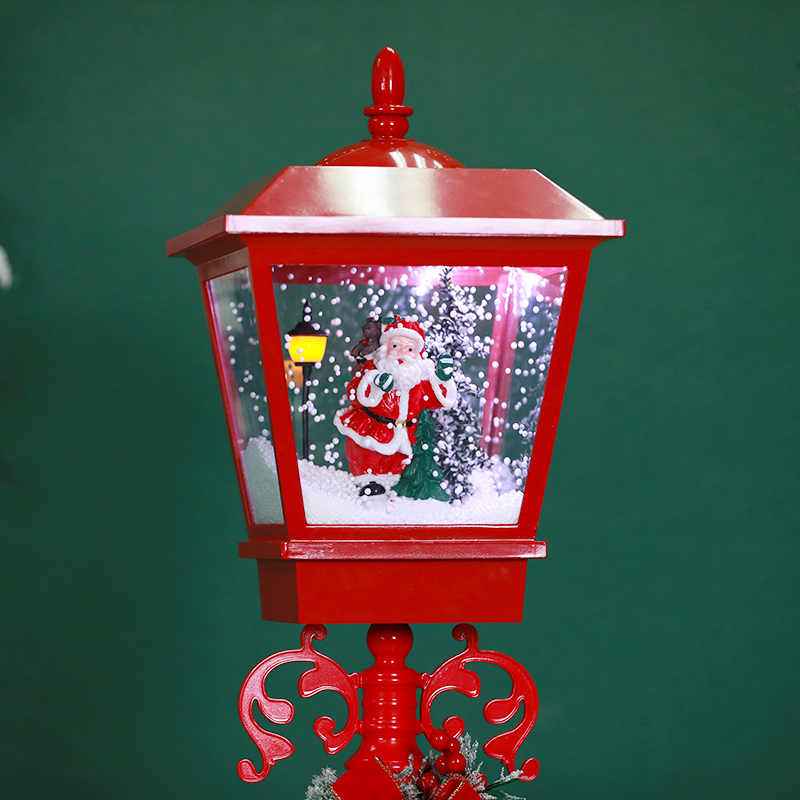 Festival Street Decoration Lamp with Snow Flakes