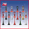 (LV180S-GR) Holiday Gifts Christmas Street Lamp with Bowknot Decoration