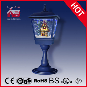 (LT27064M-B) Chinese Christmas Items Lighting Lamp Houses Decorations Inside
