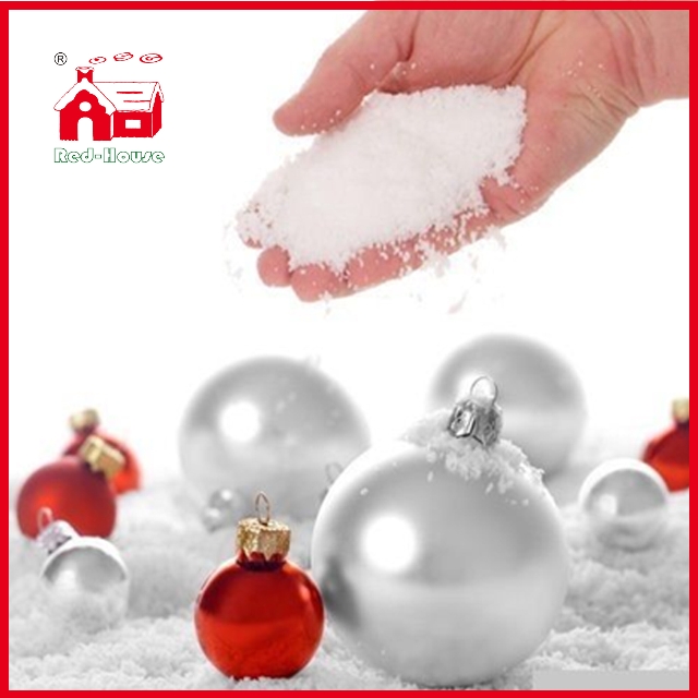Christmas Decoration Fake Snow Powder Magic Snow White Instant Expending Snow Artificial Magic Fake Snow
