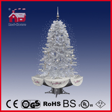 (40110U190-SS) Wholesale Beautiful PVC Snowing Christmas Tree Colorful Ornaments Decoration