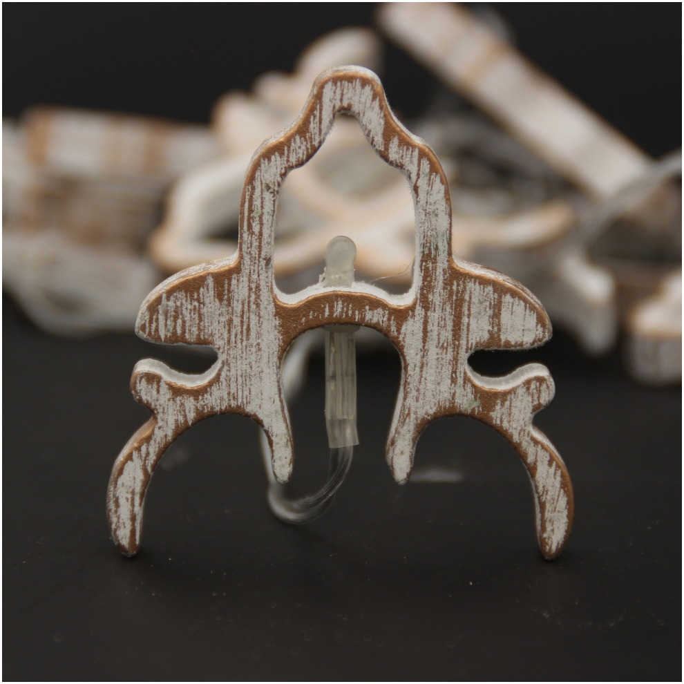 Little Deer Battery LED Light Deer Head Decorative Light Colored String Light