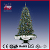 (40110U190-GS) Snowing Christmas Tree with Umbrella Base Beautiful Green Color