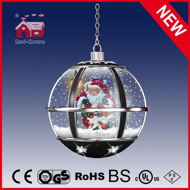 (LH30033C-HS11) Ball Shape Christmas Hanging Light Chandelier with LED Lights